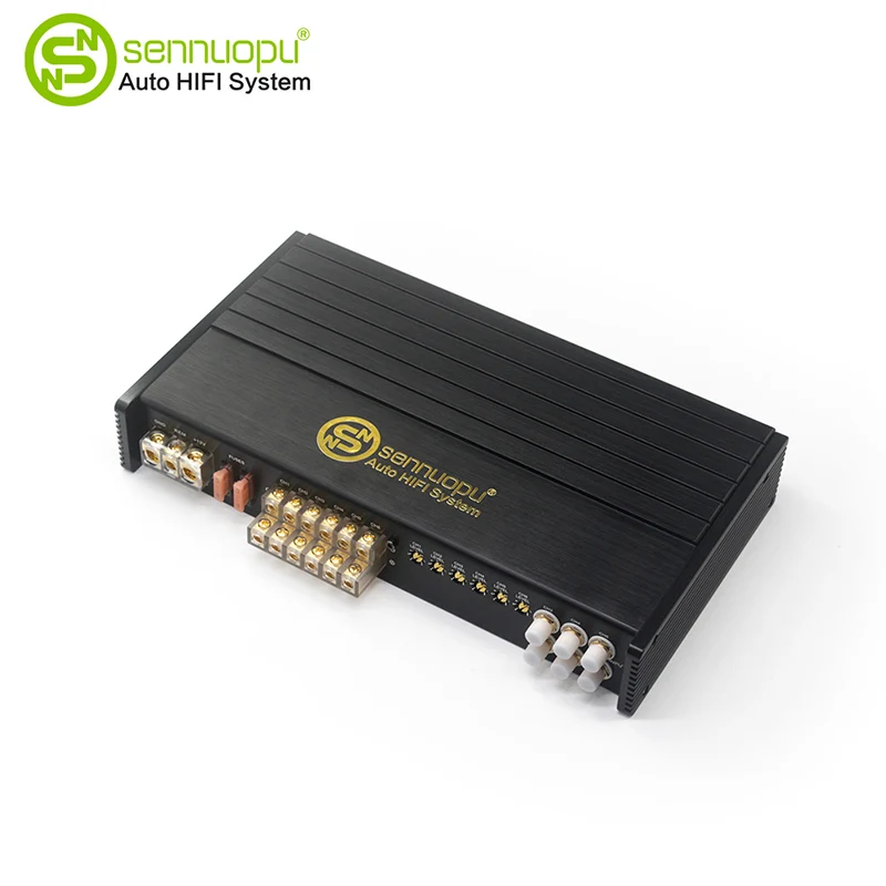 Iku 6-Channel Car Amplifier High Power Class AB sing Ultimate Upgrade kanggo Premium In-Car Audio Experience