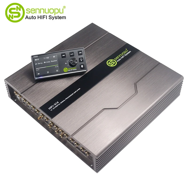 Kepiye Prosesor Suara Digital Hi-Res 16 Saluran kanthi Amplifier 14 Saluran Ngowahi Pengalaman Audio Mobil Sampeyan