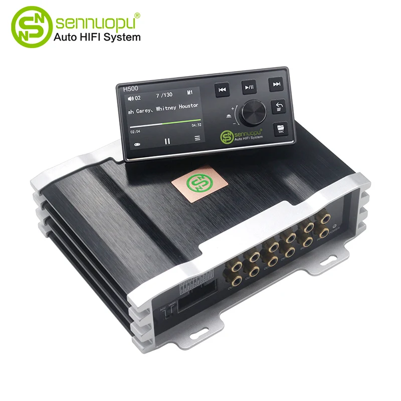 Prosesor DSP Mobil 4 CH Amp 8 CH pemroses swara digital