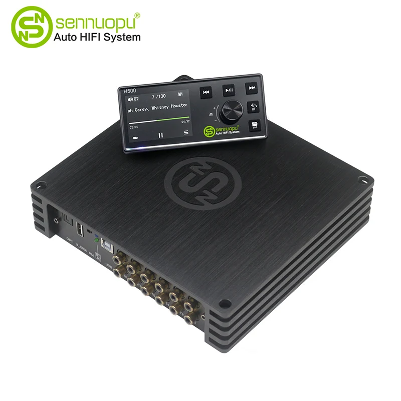Audio mobil 8 * 50w DSP amplifier kanthi 10ch