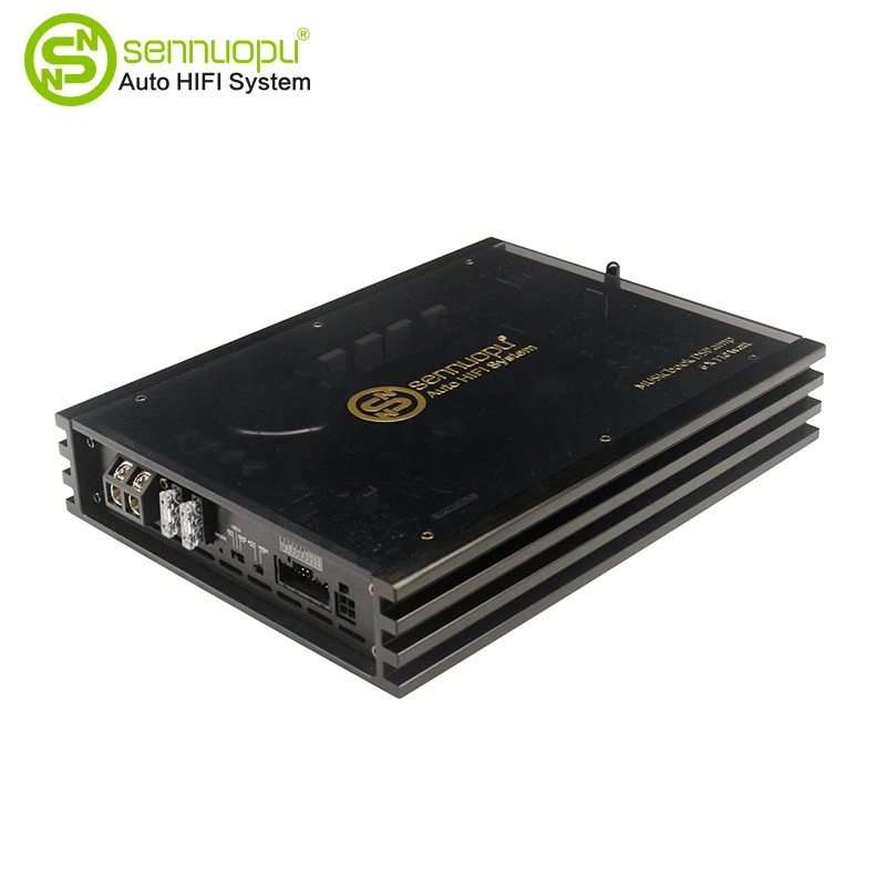 Amplifier Mobil 6-saluran nganggo prosesor sinyal digital 8-saluran