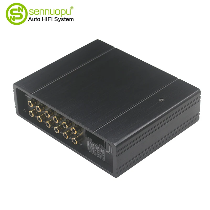 Mobil dsp Amplifier 4 saluran kanthi prosesor swara digital 8 saluran